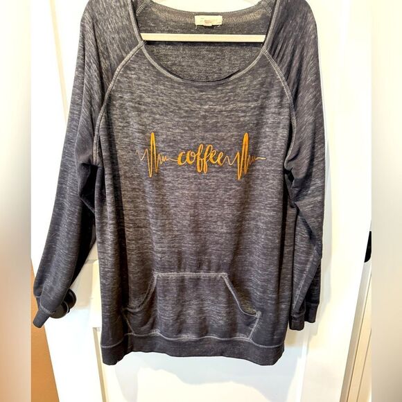 Z BY ZOBHA BRAND WOMENS COFFEE SHIRT - Picture 1 of 4